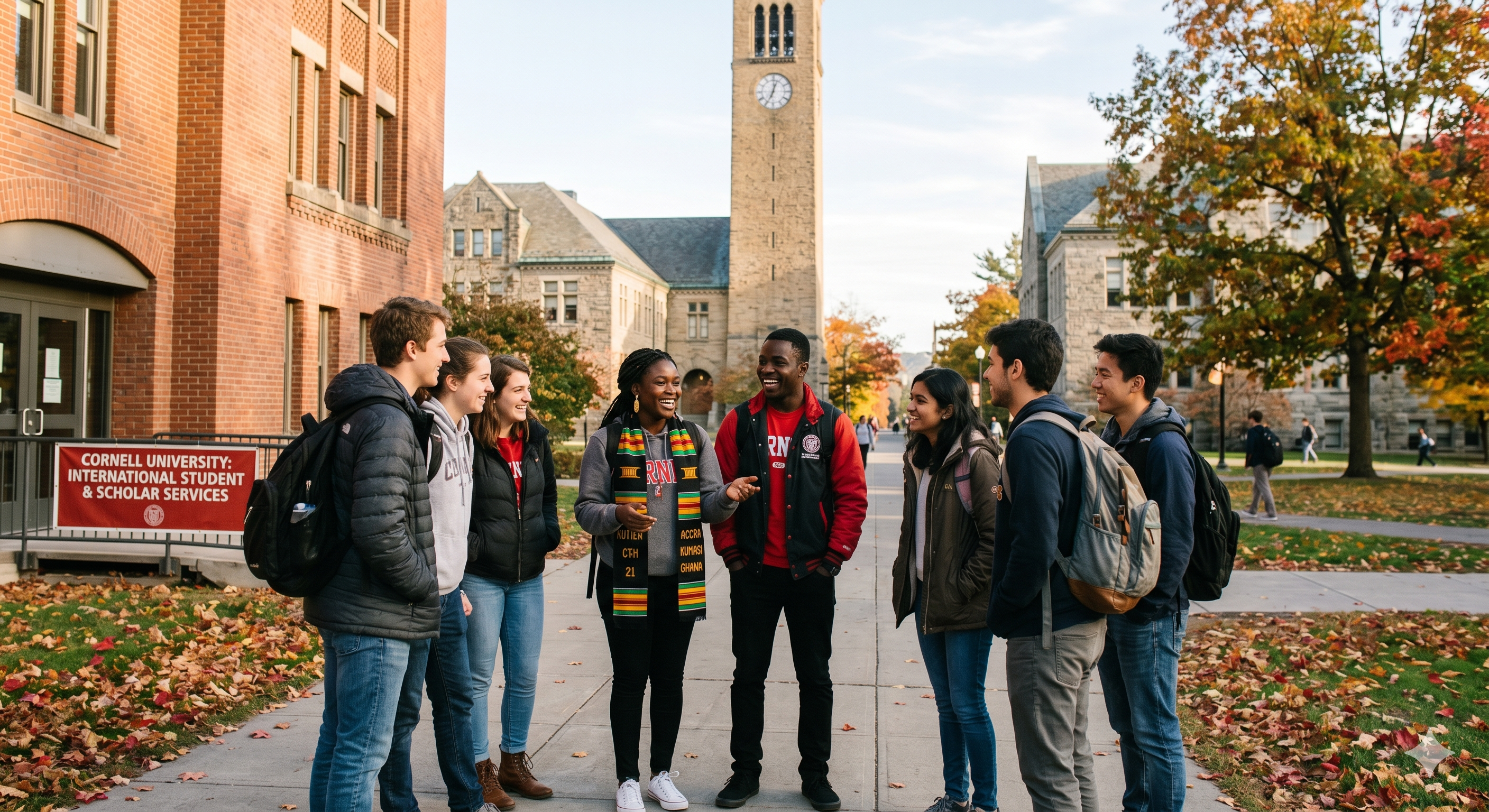Students consulting